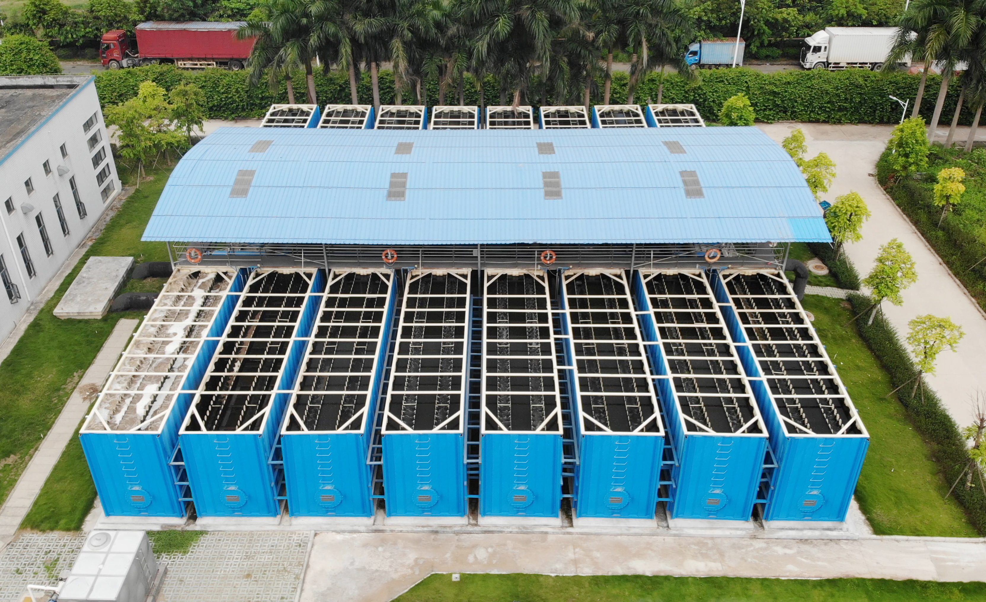 上向流反硝化滤池及模块化装备产业化应用