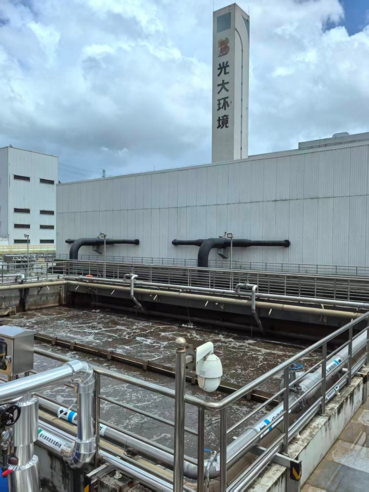 焚烧厂渗滤液厌氧氨氧化自养脱氮及减污降碳关键技术工程应用