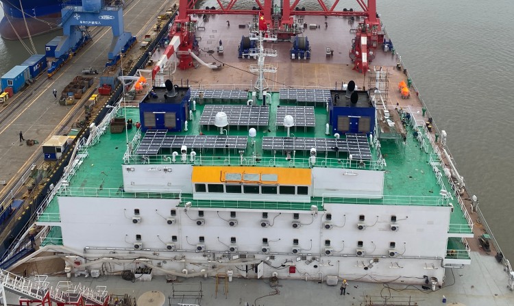 产研协同创新、助推超大型工程船舶双碳转型与智能提效应用推广