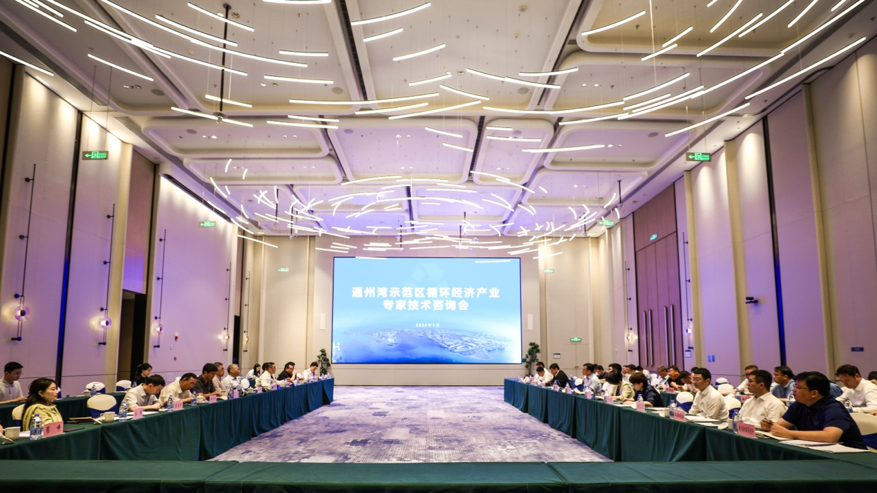 国家生态环境科技成果转化综合服务平台举办通州湾循环经济产业专家技术咨询会
